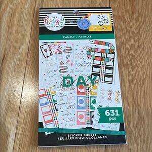 The Happy Planner Family Stickers